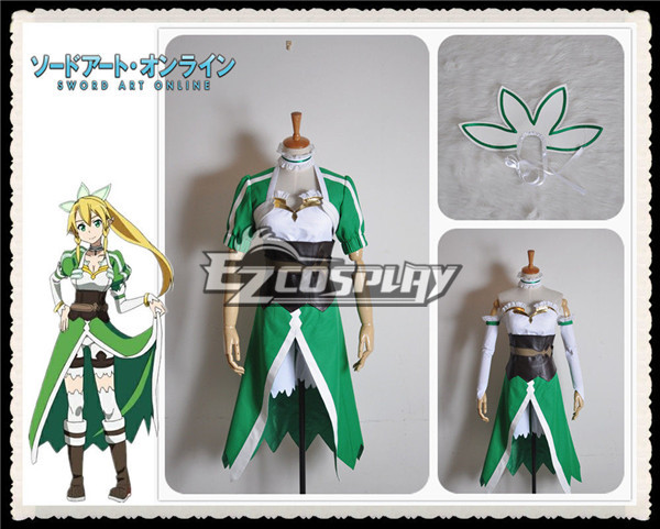 ITL Manufacturing Sword Art Online (ALfheim Online) Leafa Lyfa (Kirigaya Suguha) Cosplay Costume