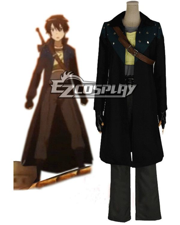 ITL Manufacturing Sword Art Online Kirito The 1st Cosplay Costume