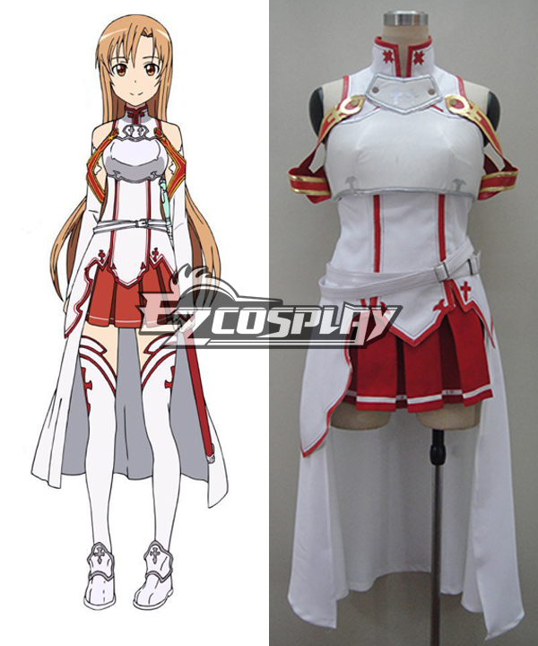 ITL Manufacturing Sword Art Online Asuna Yuuki New Version Cosplay Costume