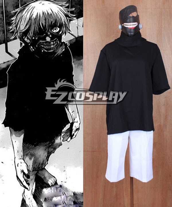 ITL Manufacturing Tokyo Ghoul Ken Kaneki Cosplay Costume(Mask buy Separately )