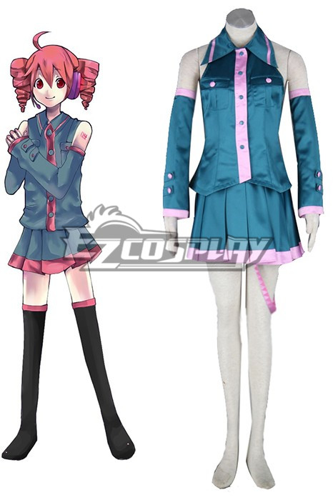 ITL Manufacturing Vocaloid Teto Cosplay Costume