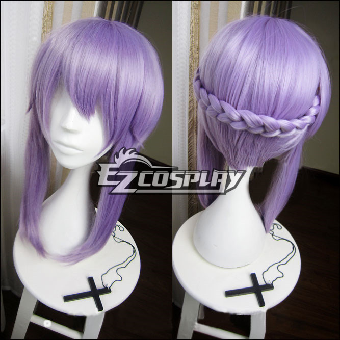 ITL Manufacturing Seraph of the End Owari no Serafu Vampire Reign Shinoa Hiragi Long Purple Cosplay Wig