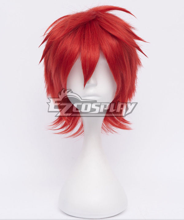 ITL Manufacturing Vampire Knight Kozato Enma Red Cosplay Wig