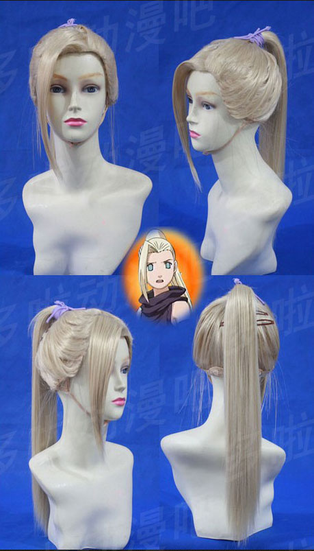 ITL Manufacturing Naruto Yamanaka Ino Cosplay Wig
