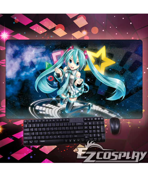 ITL Manufacturing Vocaloid Hatsune Miku Anime Comic Racing Mouse Mat Gaming Mouse Pad