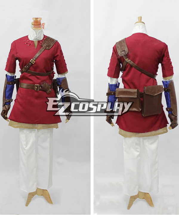 ITL Manufacturing The Legend of Zelda Twilight Princess Red Link Cosplay Costume