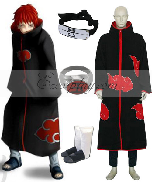 ITL Manufacturing Naruto Akatsuki Sasori Deluxe Cosplay Costume Set