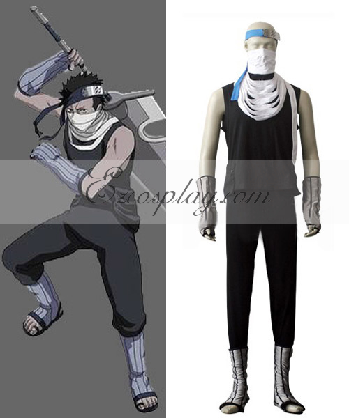 ITL Manufacturing Naruto Zabuza Momochi Men's Cosplay Costume ENR0052