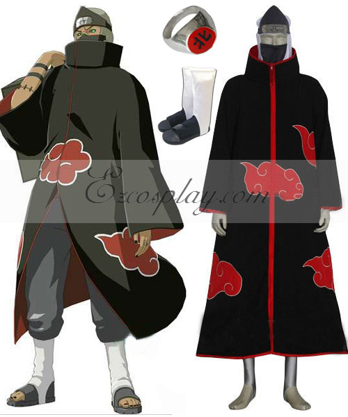 ITL Manufacturing Naruto Akatsuki Kakuzu Deluxe Cosplay Costume Set