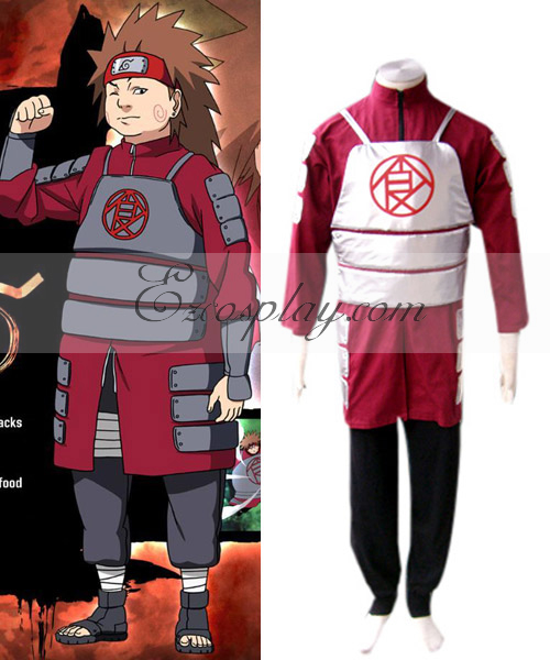 ITL Manufacturing Naruto Shippuden Choji Akimichi Cosplay Costume