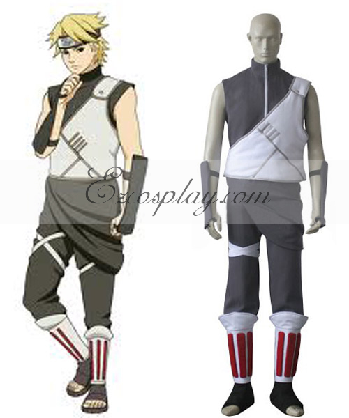 ITL Manufacturing Naruto Shippuuden Thunder Village C Cosplay Costume