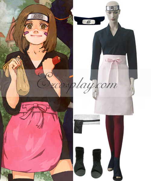 ITL Manufacturing Naruto Shippuuden Rin Deluxe Cosplay Costume Set