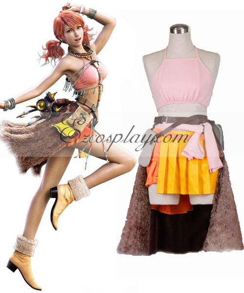 ITL Manufacturing Final Fantasy XIII 13 Oerba Dia Vanille Cosplay Costume