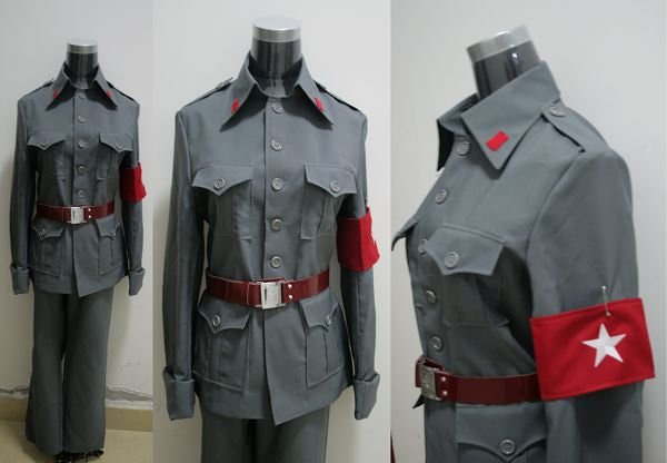 ITL Manufacturing Wang Yao (China) Uniform from Axis Powers Hetalia EHT0009