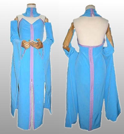 ITL Manufacturing Lacus Clyne Cosplay Dress from Gundam Seed EGS0004
