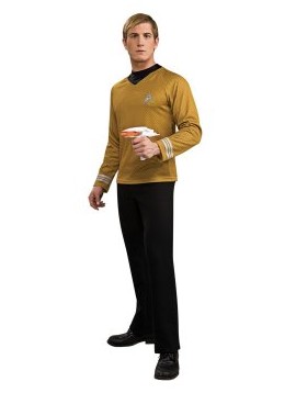 ITL Manufacturing Star Trek Movie (2009) Gold Shirt Adult Costume EST0017
