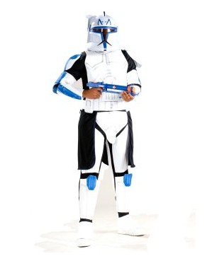 ITL Manufacturing Star Wars Animated Deluxe Clone Trooper Leader Rex Adult Costume ESW0026
