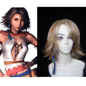 ITL Manufacturing Final Fantasy Yuna Cosplay Wig