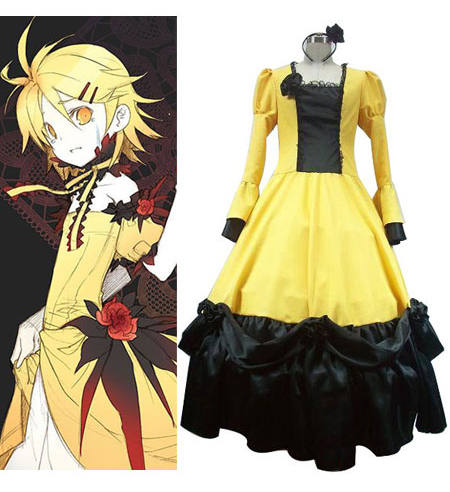 ITL Manufacturing Vocaloid Rin Kagamine Yellow Cosplay Costume
