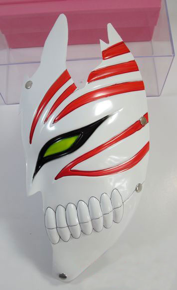 ITL Manufacturing Bleach Cosplay Accessories Ichigo Hollow Half Mask