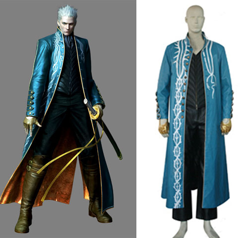 ITL Manufacturing Devil May Cry 3 Vergil Cosplay Costume