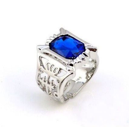 ITL Manufacturing Black Butler Cosplay Sapphire Ring