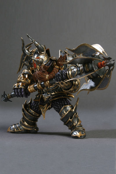 ITL Manufacturing World of Warcraft DC Unlimited Series 1 Action Figure Dwarf Warrior [Thargas Anvilmar]