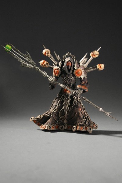 ITL Manufacturing World of Warcraft DC Unlimited Series 1 Action Figure Undead Warlock [Meryl Felstorm]