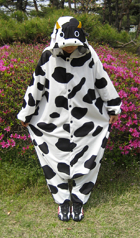 ITL Manufacturing Dairy Cow Kigurumi Costume Pajamas EKP0008