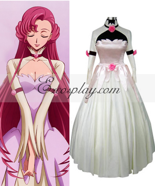 ITL Manufacturing Code Geass Euphemia Princess Dress Cosplay Costume