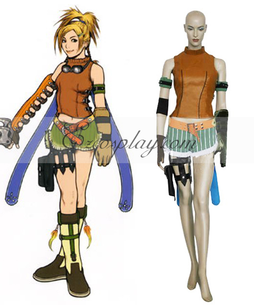 ITL Manufacturing Final Fantasy X Rikku Cosplay Costume