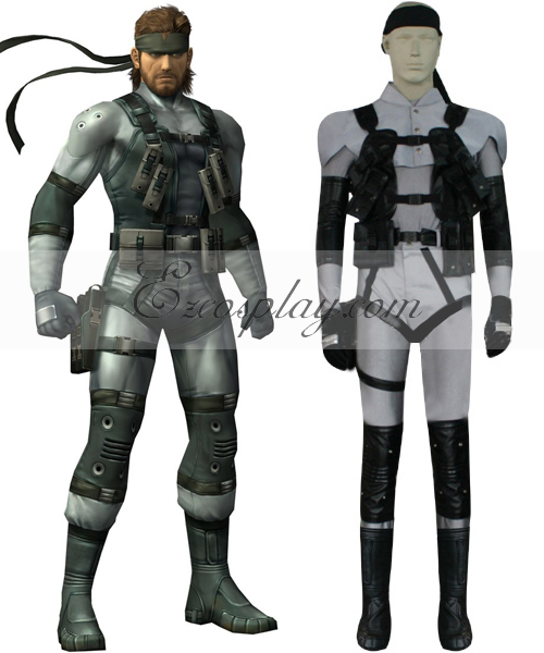 ITL Manufacturing Metal Gear Solid 2 Solid Snake Cosplay Costume