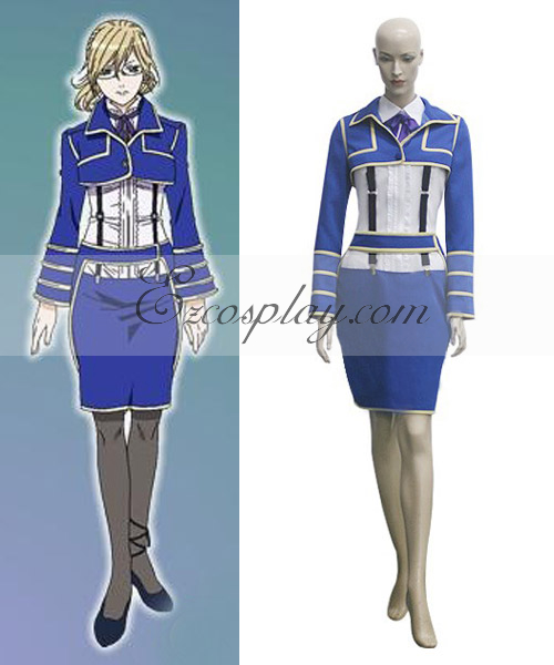 ITL Manufacturing Tegami Bachi Aria Link Cosplay Costume