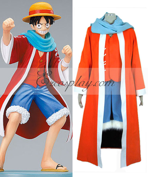 ITL Manufacturing One Piece Monkey D Luffy Desert Cosplay Costume