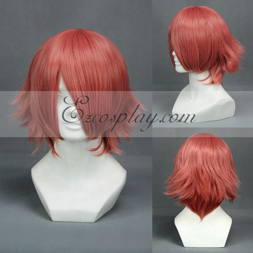 ITL Manufacturing Final Fantasy Type-0 Cater Red Cosplay Wig-199E