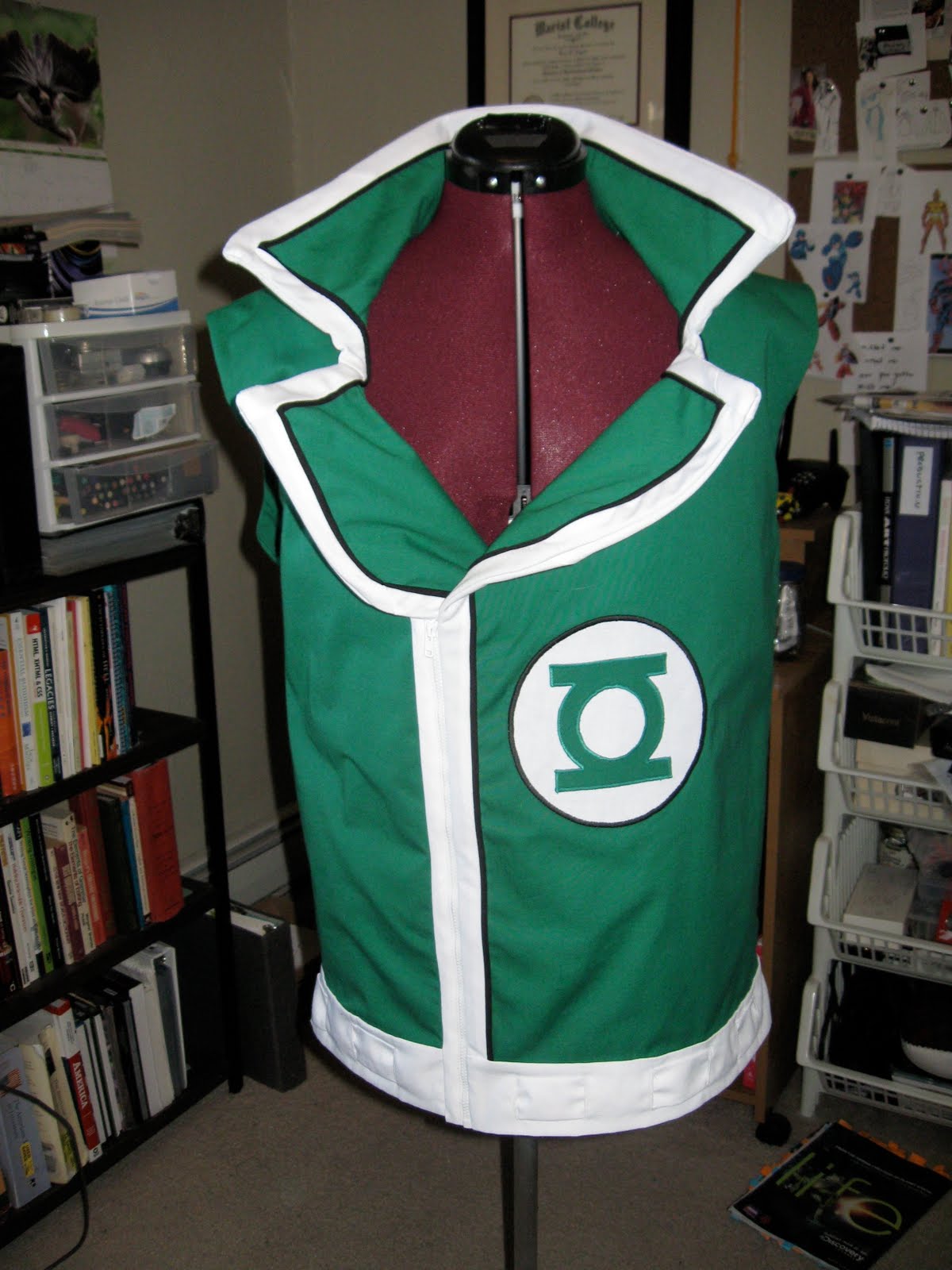 Guy Gardner Green Lantern Vest Cosplay Costume - Capital391