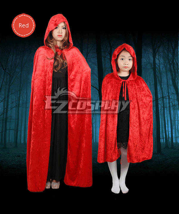 ITL Manufacturing Halloween Witch Death Vampire Kids and Adult Cape Costume