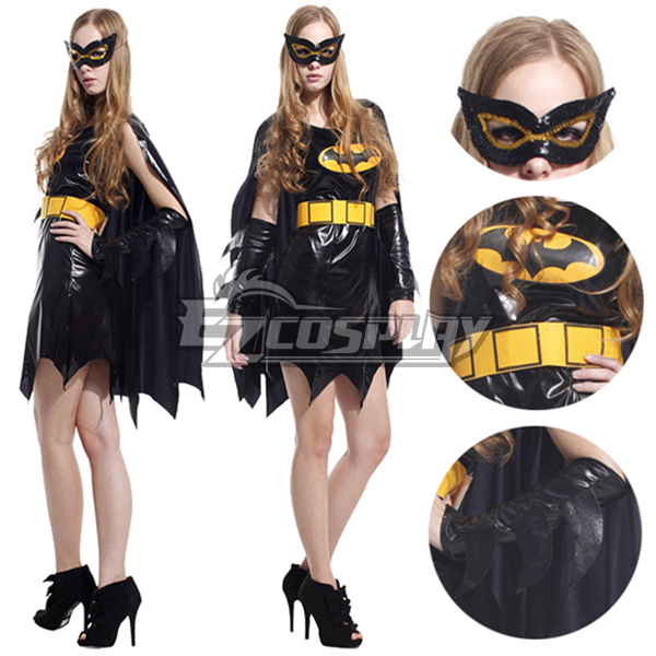 ITL Manufacturing Halloween Bat Woman Cosplay Costume