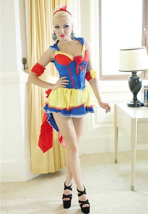 ITL Manufacturing Halloween Disney Princess Snow White Cosplay Costume