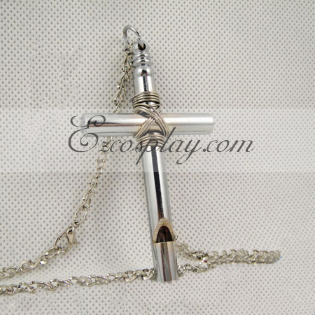 ITL Manufacturing Hell girl cross whistle necklace
