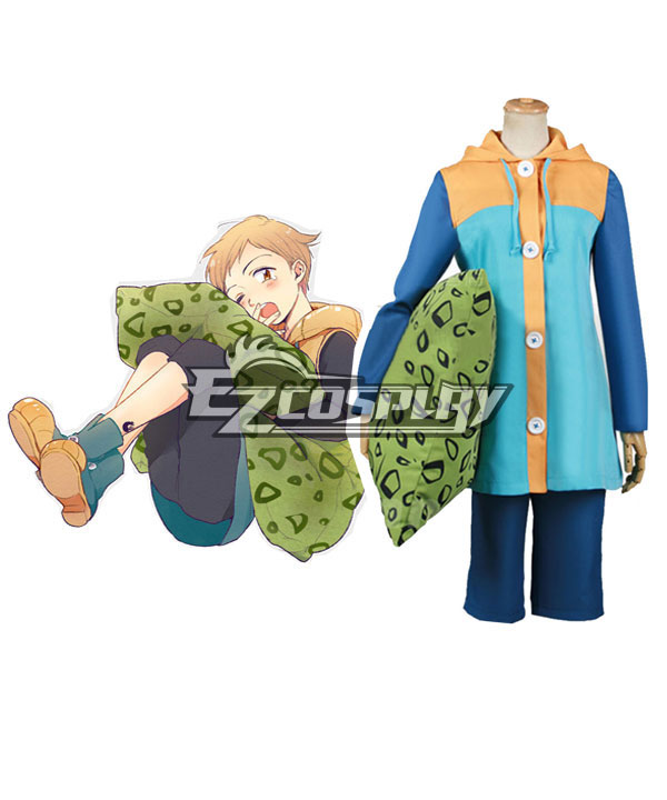 ITL Manufacturing The Seven Deadly Sins King With Pillow Cosplay Costume