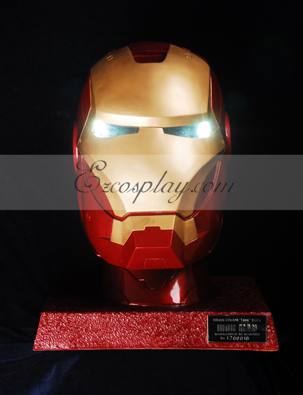 ITL Manufacturing Iron Man Light Eyes Cosplay Helmet - Premium Edition