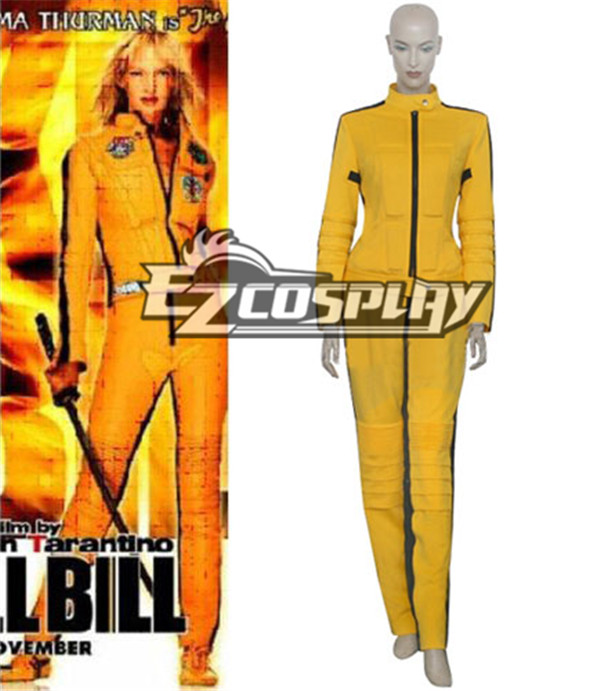 ITL Manufacturing Kill Bill The Bride Yellow Cosplay Costume