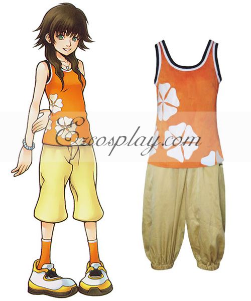 ITL Manufacturing Kingdom Hearts 2 Olette Cosplay Costume