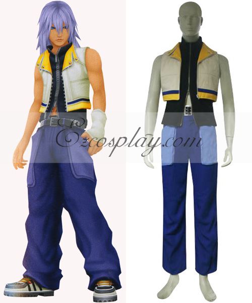 ITL Manufacturing Kingdom Hearts 2 Riku Cosplay Costume EKH0008