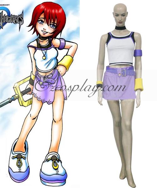 ITL Manufacturing Kingdom Hearts 1 Kairi Cosplay Costume