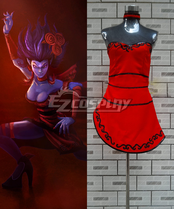ITL Manufacturing League of Legends LOL Evelynn The Widowmaker Tango soul Cosplay Costume