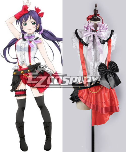 ITL Manufacturing Love Live! School Idol Project Toujou Nozomi Performance Cosplay Costume