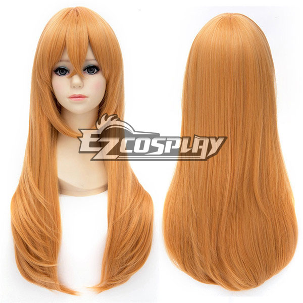 ITL Manufacturing Touken Ranbu Midare Toushirou Long Straight Orange Cosplay Wig