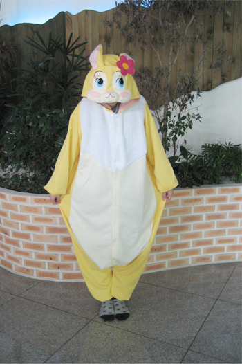ITL Manufacturing Miss Bunny Kigurumi Costume Pajamas EKP0015